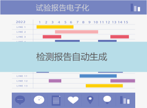 試驗(yàn)報(bào)告生成（實(shí)現(xiàn)檢測報(bào)告電子化）